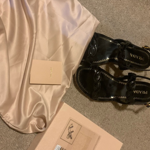 Prada Calzature Donna Vernice sandals - Picture 12 of 12